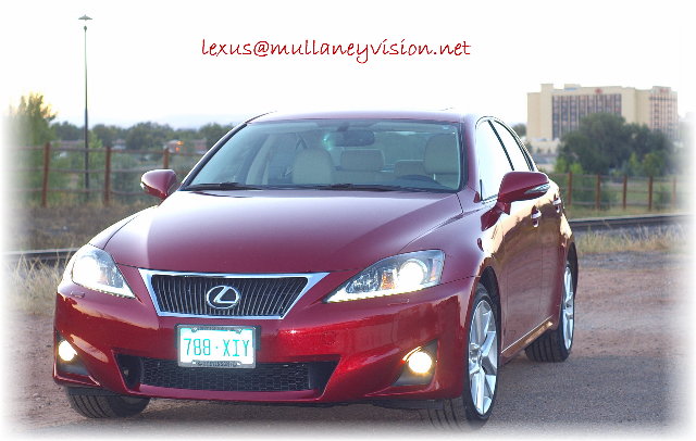 main image of red Lexus